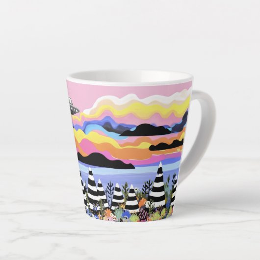 Sunrise with UFO Milchtasse (Rechte Ecke)