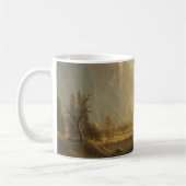 Sunrise, Yosemite Valley von Albert Bierstadt Kaffeetasse (Links)