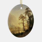 Sunrise, Yosemite Valley von Albert Bierstadt Keramik Ornament (Rechts)