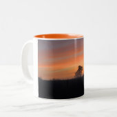 Sunrise Zweifarbige Tasse (Vorderseite Links)