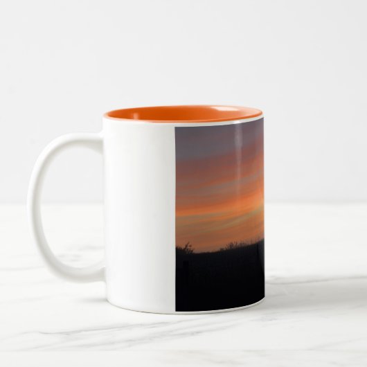 Sunrise Zweifarbige Tasse (Links)