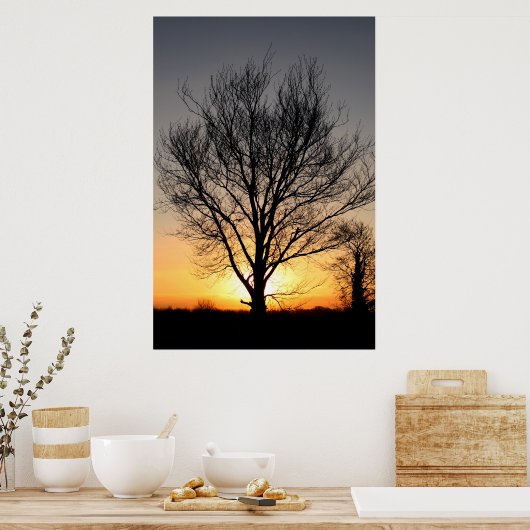 SunriseTree Poster (Küche)