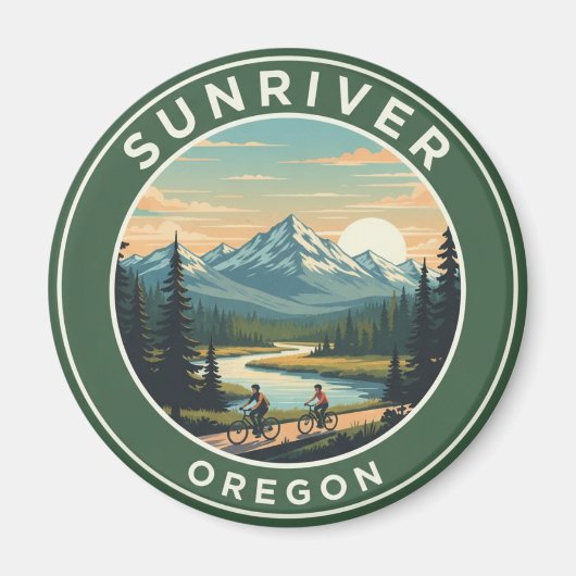 Sunriver Oregon Travel Magnet (Vorne)