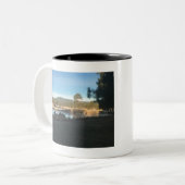 Sunriver Oregon Zweifarbige Tasse (Vorderseite Links)