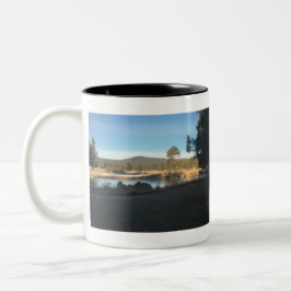 Sunriver Oregon Zweifarbige Tasse