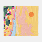 Sun's Embrace Fleecedecke (Vorderseite (Horizontal))