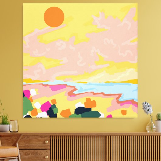 Sun's Embrace Leinwanddruck (Insitu (Wohnzimmer))