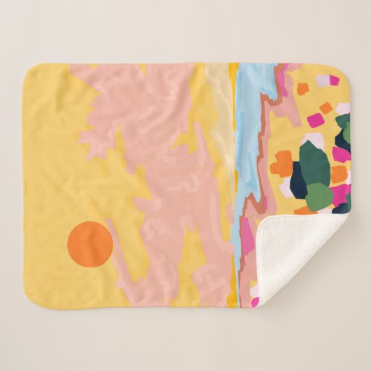 Sun's Embrace Sherpadecke (Vorderseite (Horizontal))