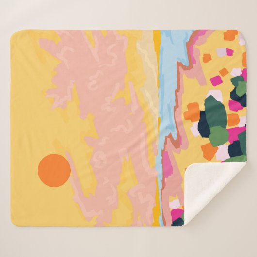 Sun's Embrace Sherpadecke (Vorderseite (Horizontal))