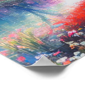 Sun's letzter Kuss auf dem Azure River Poster (Ecke)