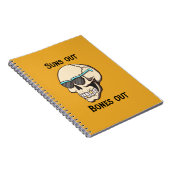 Suns Out Bones Out Spiral Notizbuch Notizblock (Rechte Seite)