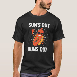 Sun's out bricht Hot Dog Kostüme aus T-Shirt