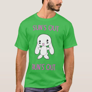 Sun's Out Bun's Out Niedliches, knuddeliges Sonnen T-Shirt