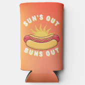 Suns out Buns Out Summer GRILLEN Selters Dosenkühler (Vorderseite)