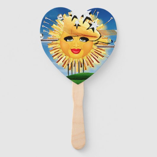 SUNS! SUNSHINE! SUNNY DAY OF GOLF! FÄCHER (Vorderseite)