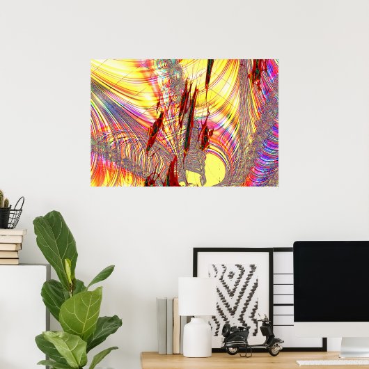 Suns Wormhole Poster (Heimbüro)