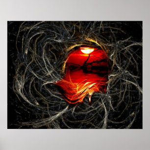Sunsation Red Sunset Melset Poster
