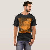 sunset7 - auf Schwarzem T-Shirt (Vorne ganz)