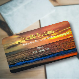 Sunset 1577 Adresse Adressaufkleber