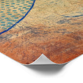 Sunset, 1930 von Paul Klee Poster (Ecke)