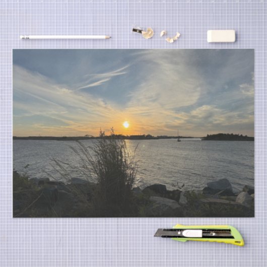 Sunset #1 seidenpapier (Handwerk)