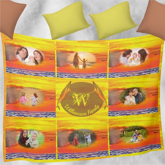 Sunset 2443 Fotos Fleecedecke