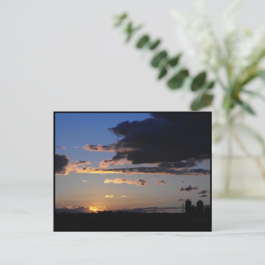 Sunset ~ 36 postkarte (Stehend Vorderseite)