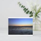 Sunset Abend Hill Postkarte (Stehend Vorderseite)