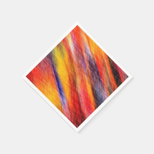 Sunset Abstrakt Color Napkins Serviette (Ecke)