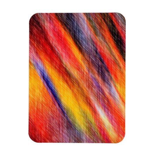 Sunset Abstrakt Colour Magnet (Vertikal)