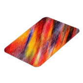Sunset Abstrakt Colour Magnet (Linke Seite)