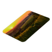 Sunset Agriculture Wheat Magnet (Linke Seite)