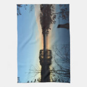 Sunset 'Almost Gone' von Shirley Taylor Geschirrtuch (Vertikal)