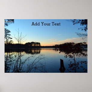 Sunset 'Almost Gone' von Shirley Taylor Poster
