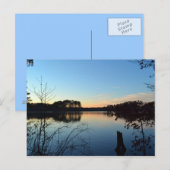 Sunset 'Almost Gone' von Shirley Taylor Postkarte (Vorne/Hinten)