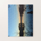 Sunset 'Almost Gone' von Shirley Taylor Puzzle (Vertikal)