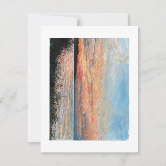 Sunset Along Beach (Vorderseite)