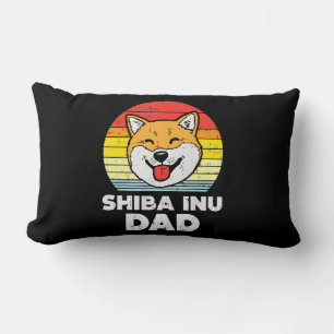 Sunset and akita dog Beautiful Dog Present Lendenkissen