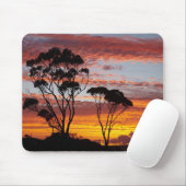 Sunset and Gum Tree, Binalong Bay, Bay of Fires, Mousepad (Mit Mouse)