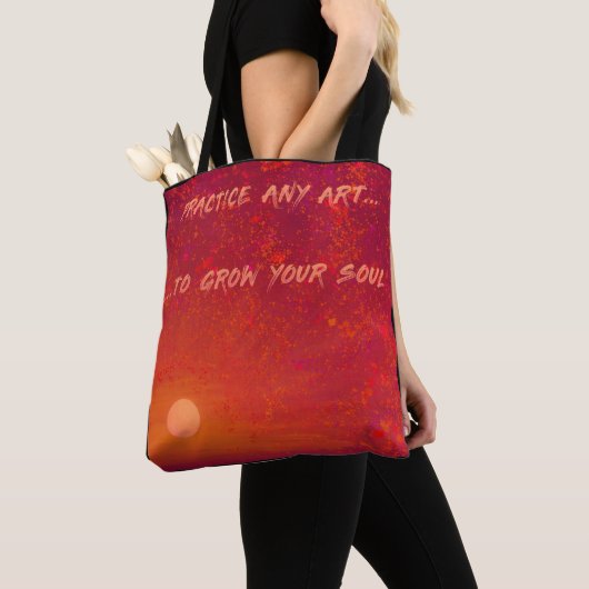 Sunset and Starry Night Tote Bag Tasche (Von Nahem)