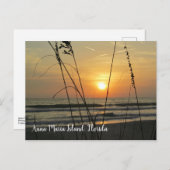 Sunset Anna Maria Island Florida Postkarte (Vorne/Hinten)