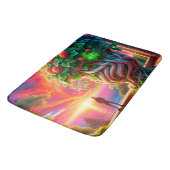 Sunset Art Badematte (Schrägansicht)