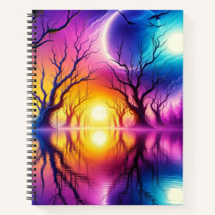 Sunset Art Notizblock