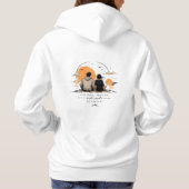 Sunset-Ästhetik-Hoodie Hoodie (Rückseite)