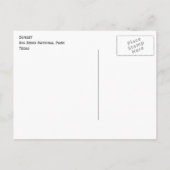 Sunset at Big Bend National Park, Texas Postkarte (Rückseite)