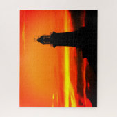 Sunset at Corbiere Jersey Puzzle (Vertikal)