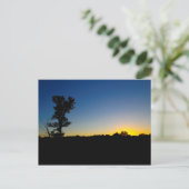 Sunset at Highbanks Metropark, Ohio Postkarte (Stehend Vorderseite)