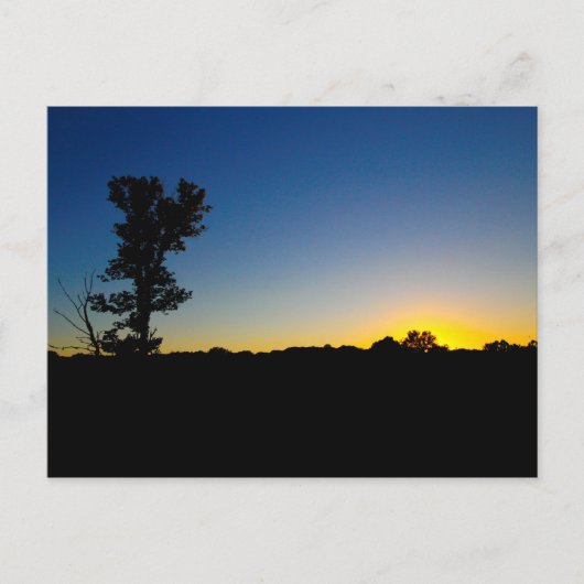 Sunset at Highbanks Metropark, Ohio Postkarte (Vorderseite)