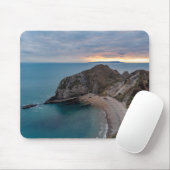 Sunset at Jurrasic Coast, England, UK Mousepad (Mit Mouse)