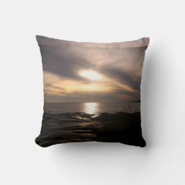 Sunset at Kallo - Throw pillow Kissen
